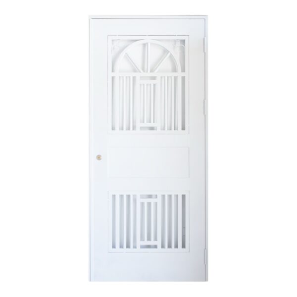 Puerta de hierro medida 98cm x 215cm